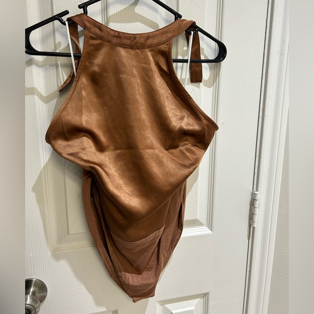 Princess Polly Stanley Brown Bodysuit